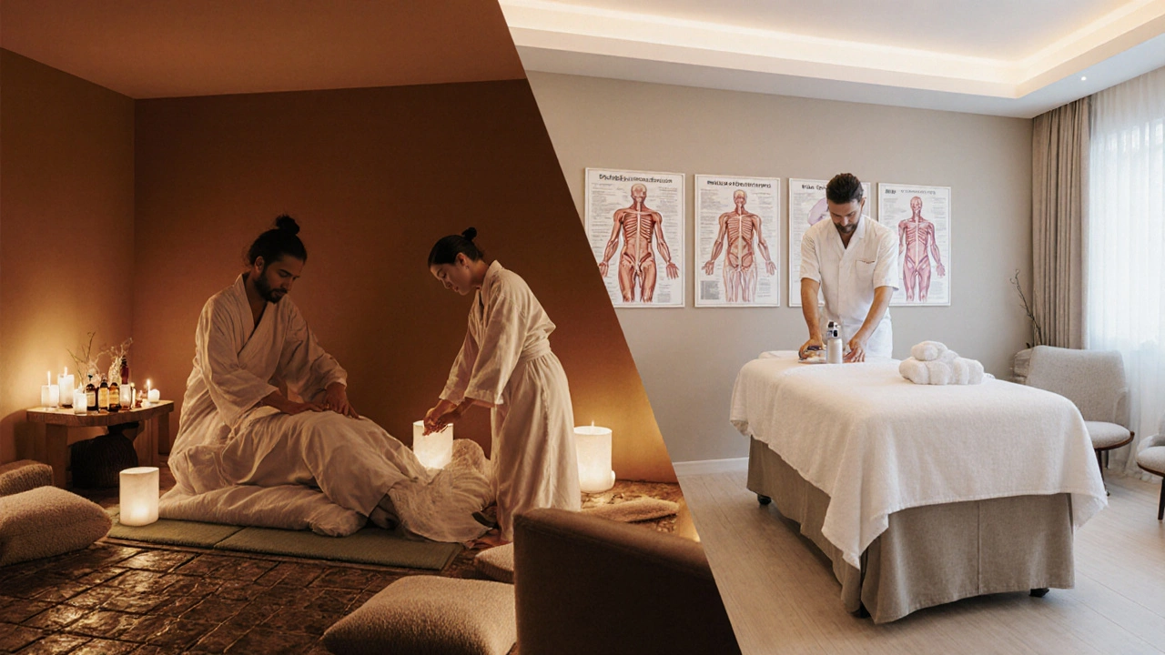Tantra Spa vs klasický masážní salon: kompletní srovnání